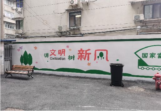 江城社区墙绘